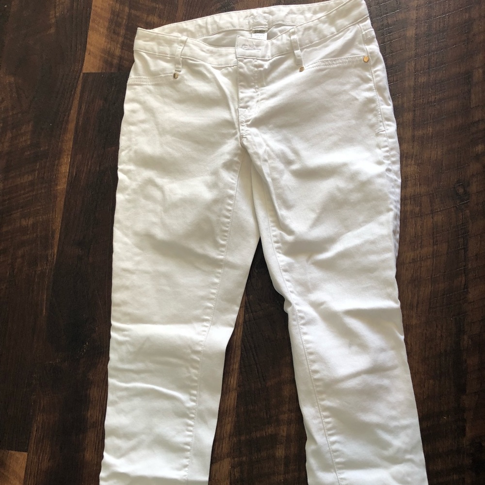 Cache White Capris - image 1